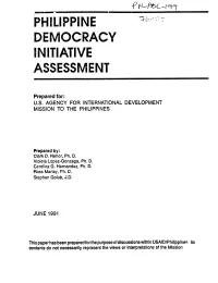 Democracy Initiative Assessment