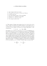 3. SUPER LINEAR ALGEBRA 3.1. the Category of Super Vector Spaces