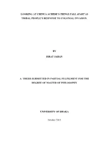 Looking at Chinua Achebe's Things Fall Apart As