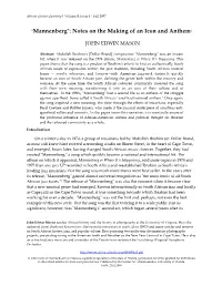 Mannenberg": Notes on the Making of an Icon and Anthem1