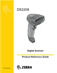 DS2208 Digital Scanner Product Reference Guide (En)