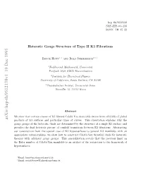 Heterotic Gauge Structure of Type II K3 Fibrations