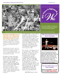 The 60Th Issue of IEEE Women in Engineering Newsletter with Current