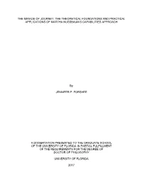 The Theoretical Foundations and Practical Applications of Martha Nussbaum’S Capabilities Approach