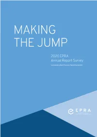 2020 EPRA Annual Report Survey
