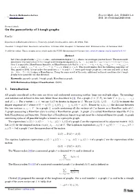 On the Pancyclicity of 1-Tough Graphs 1