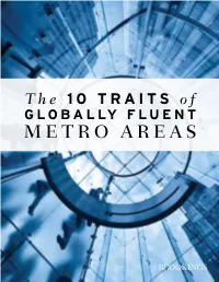 10 Traits of Globally Fluent Metro Areas