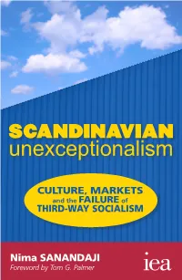 SCANDINAVIAN Unexceptionalism