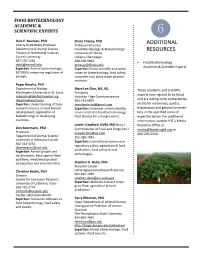 Additional Resources