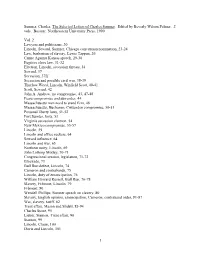 1 Sumner, Charles. the Selected Letters of Charles Sumner. Edited