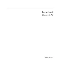 Tarantool Выпуск 1.7.2