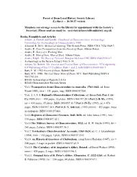 Forest of Dean Local History Society Library (Lydney) - 16/10/15 Version