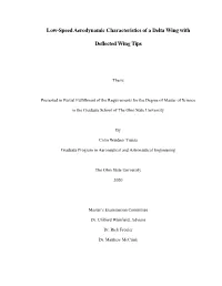 Low-Speed Aerodynamic Characteristics of a Delta Wing With