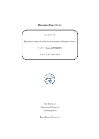 Preliminary Research on the Creation Process of Japanese Manga