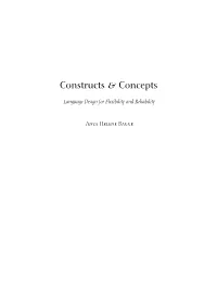 Constructs & Concepts