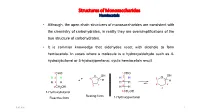 Structures of Monosaccharides Hemiacetals