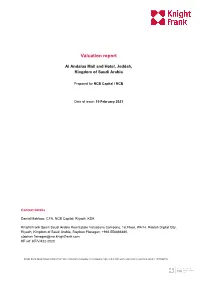 Valuation Report