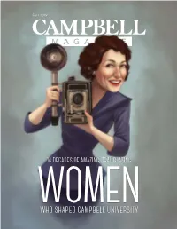 Who Shaped Campbell University