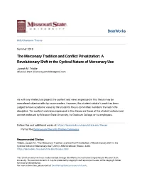 A Revolutionary Shift in the Cyclical Nature of Mercenary Use