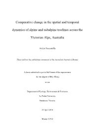 Comparative Change in the Spatial and Temporal Dynamics of Alpine and Subalpine Treelines Across The