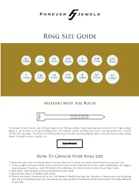 Ring Size Guide