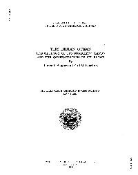 THE INDIAN OCEAN the GEOLOGY of ITS BORDERING LANDS and the CONFIGURATION of ITS FLOOR by James F