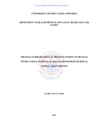 University of Education, Winneba