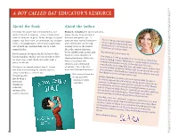 A Boy Called Bat Educator's Resource