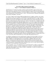 Clean Water Rule Response to Comments – Topic 17: Non-Technical Comments (Vol.2)