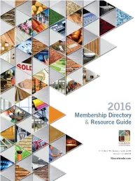 Membership Directory & Resource Guide