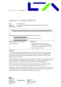 Eurex Circular 097/17