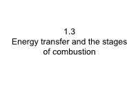 Fire As a Physical Process