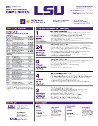 Game Notes Final Four 1953 • 1981 • 1986 • 2006
