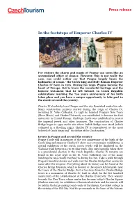 In the Footsteps of Emperor Charles IV
