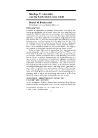 Kinship, Territoriality and the Early State Lower Limit