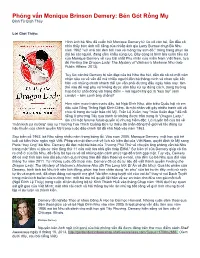 Phỏng Vấn Monique Brinson Demery: Bén Gót Rồng Mụ Đinh Từ Bích Thúy
