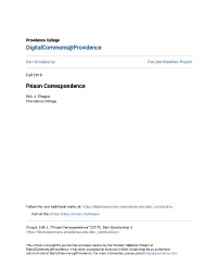 Prison Correspondence