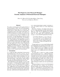 Security Analysis of Web-Based Password Managers