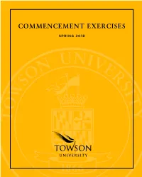 Commencement Exercises