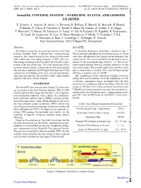 Swissfel CONTROL SYSTEM – OVERVIEW, STATUS, and LESSONS LEARNED E