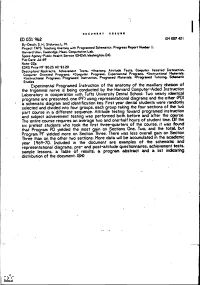 Year 1969-70. Included in the Document Are Examples of The