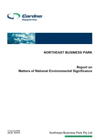 Matters of National Environmental Significance