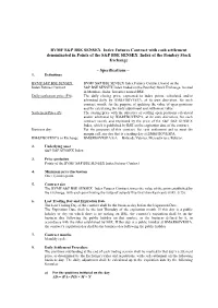 BVMF S&P BSE SENSEX Index Futures Contract with Cash