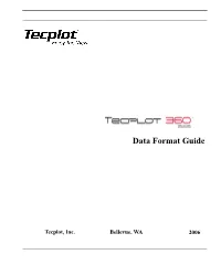 Data Format Guide