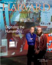 Digitizing the Humanities