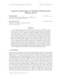Large-Scale Optimization for Evaluation Functions with Minimax Search
