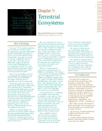 Terrestrial Ecosystems 3 Chapter 1