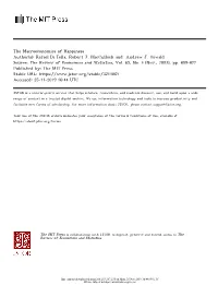 "The Macroeconomics of Happiness." (Pdf)