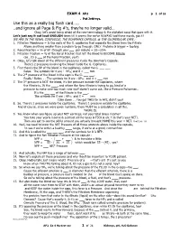 And Ignore All Page & Fig #'S, They're No Longer Valid…