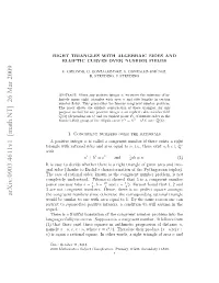 Arxiv:0903.4611V1 [Math.NT]
